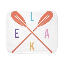 CafePress Lake Boat Paddles Sherpa Fleece Throw Blanket 60" L x 50" W