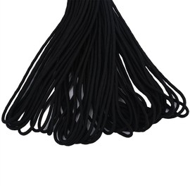 ANKROYU 2mm 1 Strand Core Paracord Heavy Duty Multi Purpose Rope for Camping Hiking Survival Outdoor Gear Black 15M 31M 100M Length Options (31)