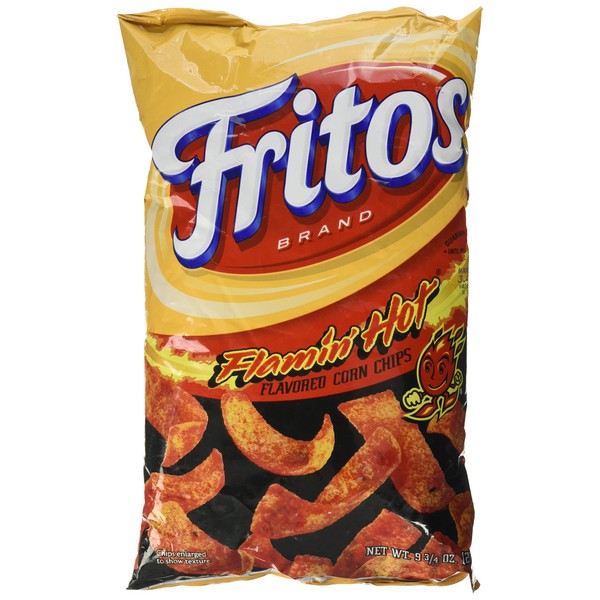 Fritos Flamin' Hot Corn Chips 9.25oz (Pack of 1)