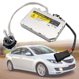 Xenon HID Headlight Ballast with D2S Bulb Compatible with Lexus IS300 ES300 ES330 LS430 SC430 RX300 RX330 RX350 |Compatible with Toyo ta Avalon Sienna Prius Celica Maz da 6 RX-8.Replace# KDLT002