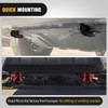 Nilight (2 Pack) Demon Front Tow Hook Mounting Bracket with
