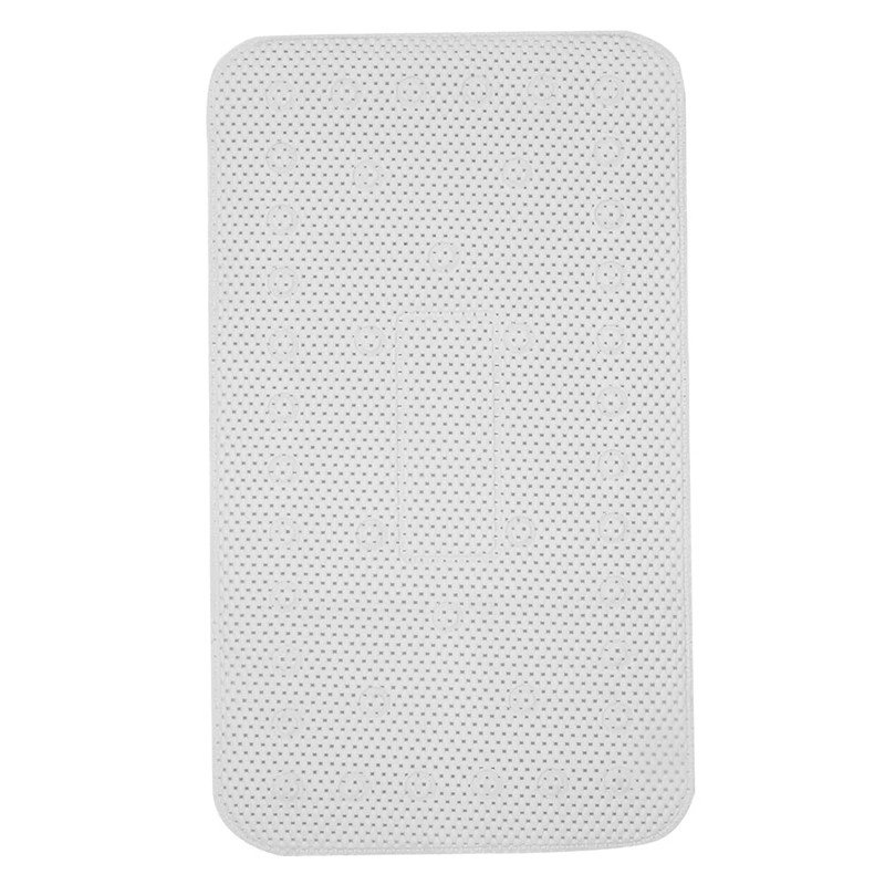 Home Basics Bath Mat, White