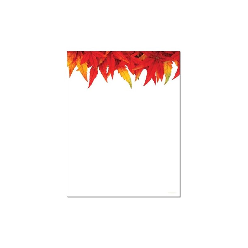 Autumn Splendor Letterhead Laser & Inkjet Printer Paper - 25