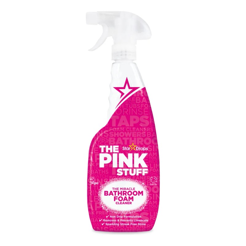 Limpiador De Espuma Antigoteo Baño The Pink Stuff 750 Ml