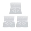 3pcs Acrylic Small Wall Shelf Floating Shelf for Security Cameras