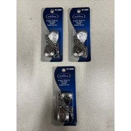Harbor Breeze 6-in Brushed Nickel Metal Pull Chain (3 PACK)