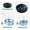 POSFLAG 3 Pack GY21098 Spindle Assembly Pre-Greased with GX22616 Pulley