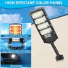 Solar Flood Lights Outdoor, 10000LM 6500K Motion Sensor Outdoor Lights