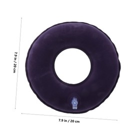 ORFOFE Adaptive Supplies Sitting Pillow Doughnut Pillow for Bedsore Inflatable Seat Cushion for Long Sitting Car Seats