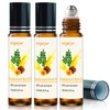 3 PCS Frankincense Essential Oil Blend Oils Roll On, Patchouli,