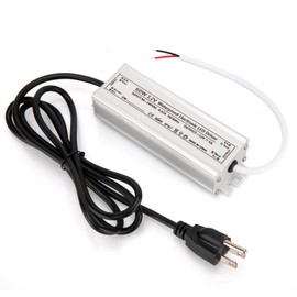 LED Driver 12V 60W Waterproof IP67 Power Supply Transformer 90V-240V AC to 12Volt DC Output, 12V LED Driver, 12Volt Led Power Supply for LED Light, Outdoor Use, Computer Project