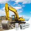 PATIKIL 3/4" NPT ISO-A Hydraulic Quick Disconnect Coupling, 1 Set