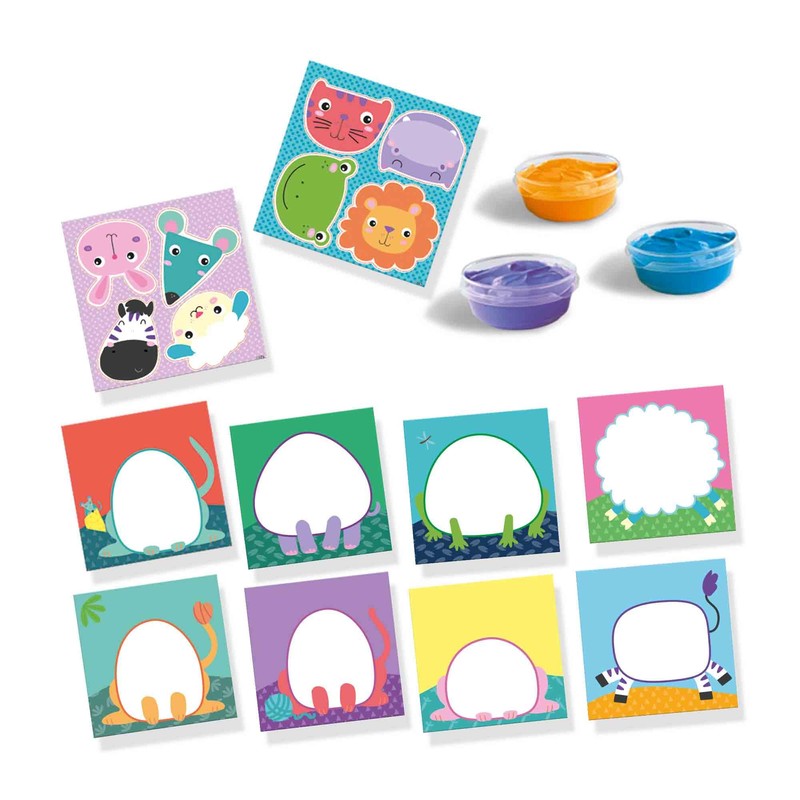 SES Creative 14444 My First Finger Paint Animals, Various Colours