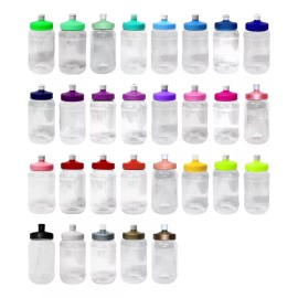 Dulcero Tarro Cilindro 50 Pzas Bolos Fiesta Transparente 1 L