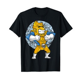 Heroic Cartoon Character Flexing Super Monkey For Kids T-Shirt