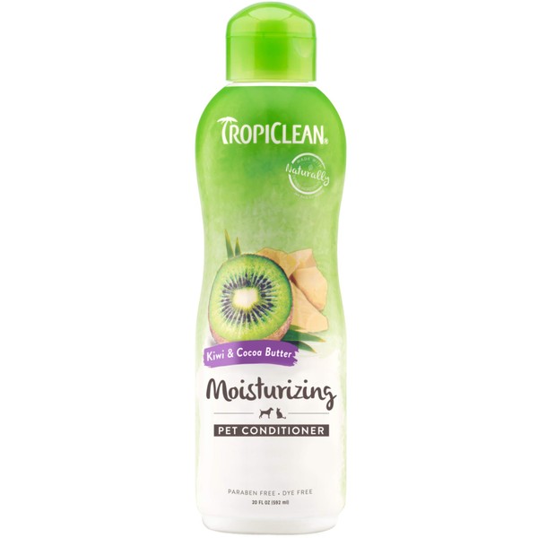 TropiClean Kiwi and Cocoa Butter, Clear, 20 oz (TRKWCD20Z)