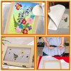 Operitacx 2 Pack Paper Making Screen Kit, Mold and Deckle