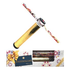 Star Magic Kaleidoscope Glitter Wand - 9" Scope with a 12" Glitter Wand - Motion Kaleidoscope. ONE Randomly Selected Color Kaleidoscope in A Gift Box