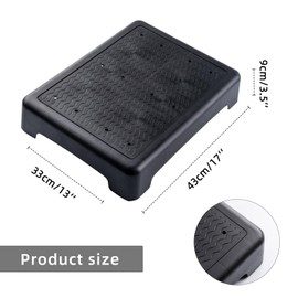 wefaner Mobility Step Stool for Adults Half Seps for Stairs for Seniors,Platform Step Safety Step Non-Slip Indoor and Outdoor