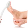 PACKOVE 1Pcs Pumice Foot File with Long Handle Durable Remover