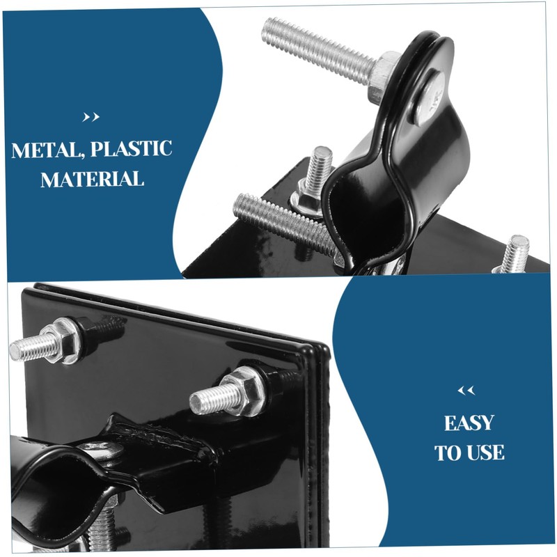 KOMBIUDA Practical Bike Basket Fixer Durable Front Mounting Bracket for