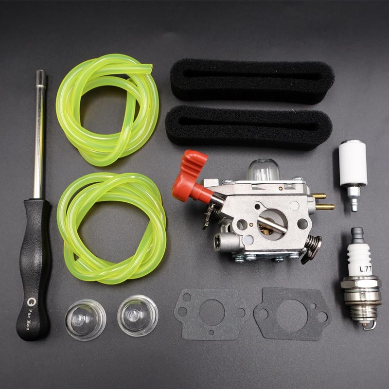 Carburetor Compatible with Craftsman B215 200mpf/430cfm 25cc 2-Cycle Gas Leaf