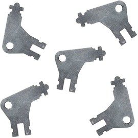 AMRZEN 50504 Key Commercial-Grade Universal Dispenser Key for GP Towel Dispensers and Toilet Paper Dispensers (5 Pack)