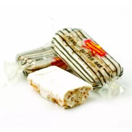 Atkinson Bulk 2 Pounds Butter Flavored Peanut Butter Bars Individually Wrapped Candy