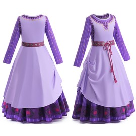 bluqulo Wish Asha Clothing Girls Dresses Role Play Costumes Kids Dress Up Christmas Party