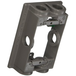 BELL 5414-0 Weatherproof Box Extension Adapter, 5-1/4-Inch X 3-1/2-Inch