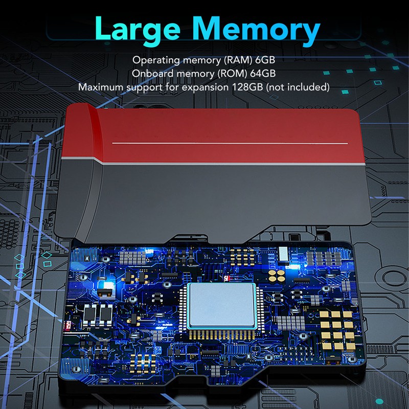 10.1 Inch Tablet for Android 11 8 Core CPU 6GB