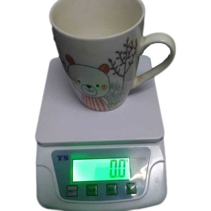 Digital Kitchen Scale Multifunction Food Scale 10kg 0.0176oz/0.5g
