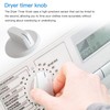 Performance Dryer Control Knob Suitable for Hotpoint GE GTX22EASK0WW, GTX22GASK0WW,