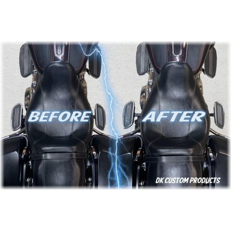 DK Custom Products Passenger Floorboard Relocator FB16 Harley Baggers &