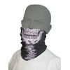 Headloop Microfibre Multifunctional Scarf SKULL AND CROSSBONES Snood Neck Headscarf