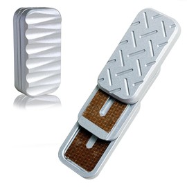 【Improved Type】Eitsevn Fidget Slider Fidget Toy Magnetic Adult Metal Push Card Stress Relief Goods EDC Toy Fun Boredom Relief Fidget Slider Hand Toy Adult Gift Christmas Birthday New Year Gift