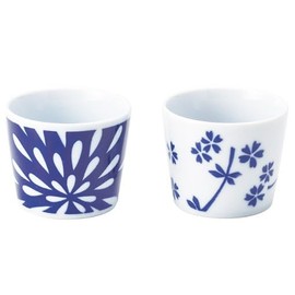 Japanese Ceramics Edo Kokuchi Soba Bokokuchi Pair