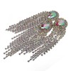 Rhinestone Tassel Shoulder Epaulet Decorative Shoulder Board Badge DIY Exquisite
