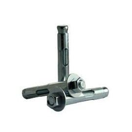 (100pcs) 5/8"x3" Sleeve Anchor, Hex Nut, Zinc CR+3 (inch), Size: 5/8", Length: 3"