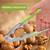 Aluminium Nutcracker, High-Quality Nut Cracker with Non-Slip Coating, Seafood Tools,