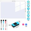 A3 Magnetic Whiteboard for Fridge, White Magnetic Board, Kitchen, Wipeable