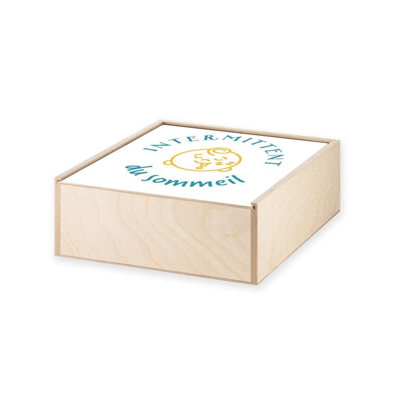 Box aus Holz – Intermittierende Schlaf-Intermittierende Witz für Babys (11