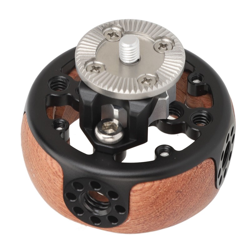 Camera Round Handle Grip with 1/4in 3/8in for Arri M6