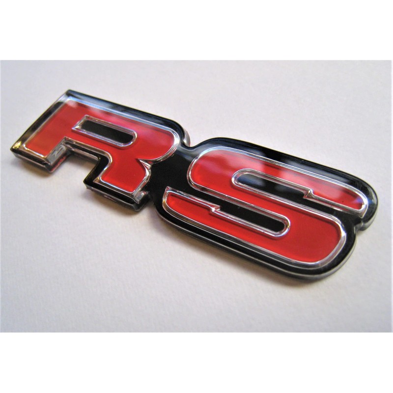 (Mini) RS Emblem Resin Coated with Double Sided Tape