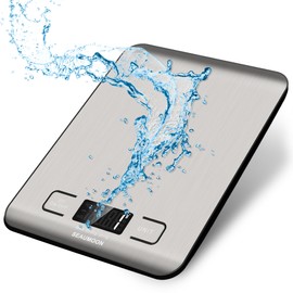 Kitchen Food-Scale Digital Grams-Ounces Kitchen-Scale Baking Cooking Meal 1g 0.1oz Precise 11lb Sliver