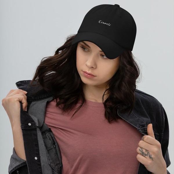 Kimante Adjustable Dad Hat - Color: White