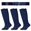 Haysandy Baseball or Softball Sock and Belt Combo Set 3