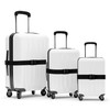 Karteo Luggage Strap Black Luggage Strap [Pack of 1] Travel