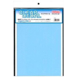 Fine Mold Clear Decal Set Plastic Model Decal DC01