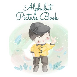 Alphabet Picture Book: A to Z Tracing Letters For Girls